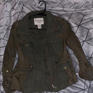 Army green jacket
